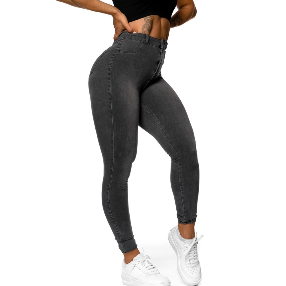 Fitjeans | 360 V2 High Waisted Skinny Jeans Gray